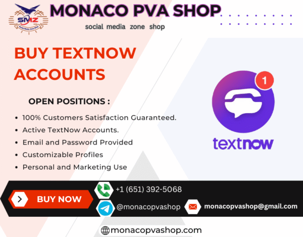 Buy Text Now Account