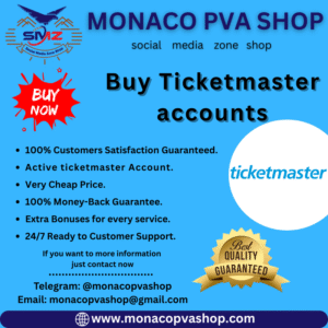 Buy Ticketmaster account