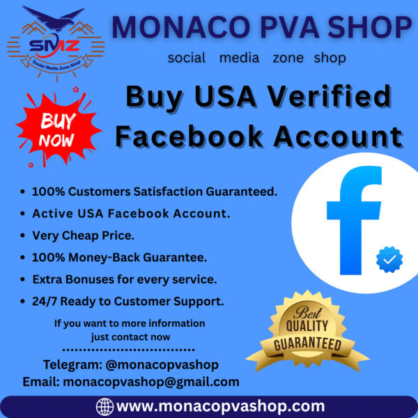 Buy USA Verified Facebook Accounts