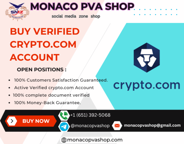 Buy Verified Crypto.com Account